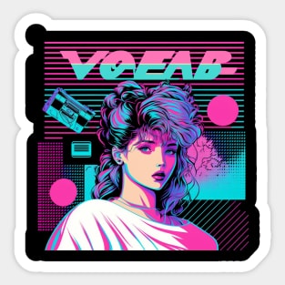 Vaporwave Sticker